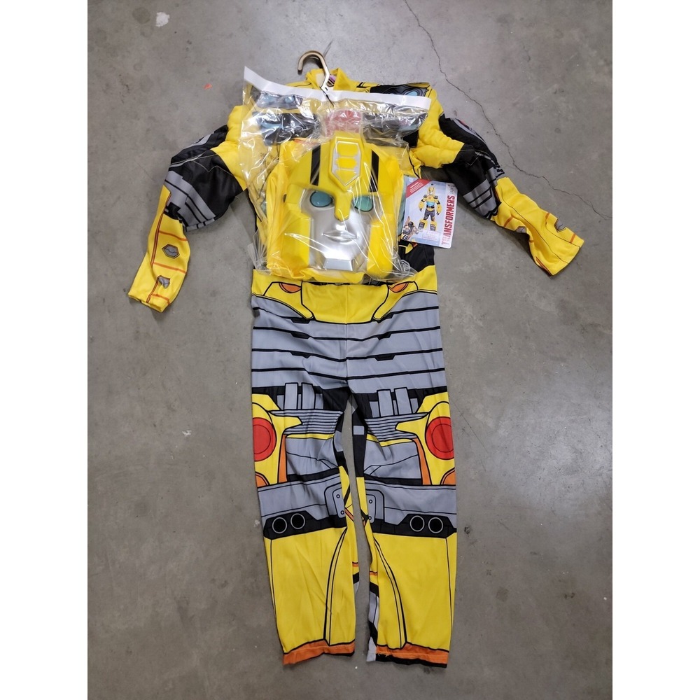 Transformers Bumblebee Inflatable Child Halloween Costume Disguise Size S (4-6)